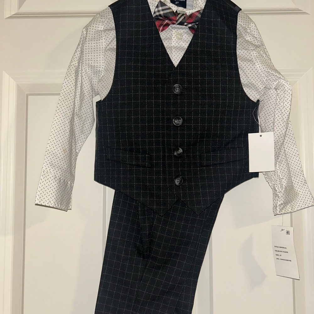 Nautica Classic Black Toddler Ensemble
